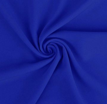 Decostoffen Cobalt blauwe terlenka stof