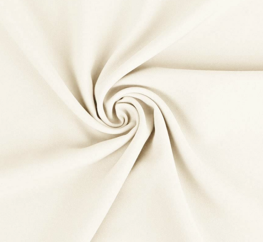Ecru terlenka stof – Neutrale en tijdloze stof voor kleding en interieurprojecten