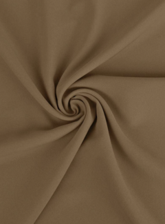 Decostoffen Bruine terlenka stof