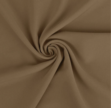 Decostoffen Bruine terlenka stof