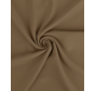 Bruine terlenka stof – Klassieke en slijtvaste stof voor mode en werkkleding