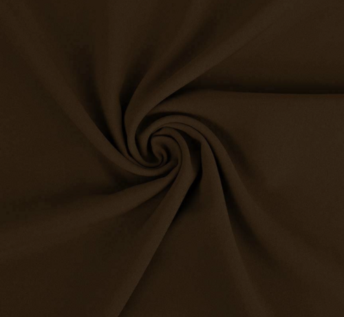 Decostoffen Lichtbruine terlenka stof – Zachte aardetint terlenka voor kleding en decoratie