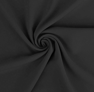 Decostoffen Donker grijze terlenka stof