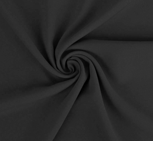 Decostoffen Donkergrijze terlenka stof – Tijdloze stof voor zakelijke en casual kleding