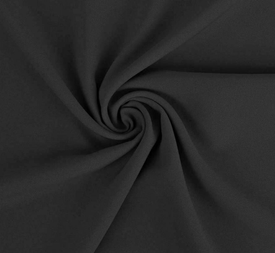 Donkergrijze terlenka stof – Tijdloze stof voor zakelijke en casual kleding
