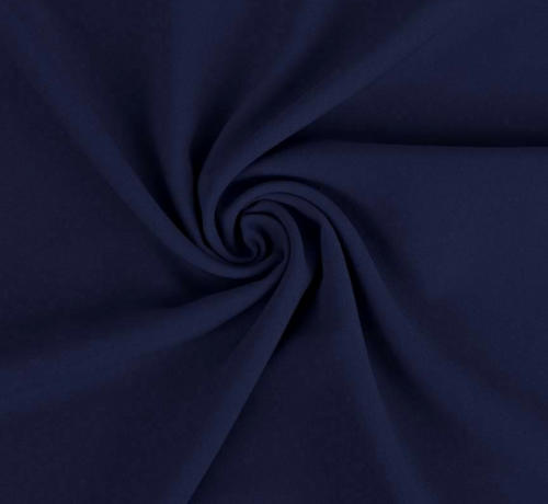 Decostoffen Donker jeansblauwe terlenka stof – Stoere uitstraling met soepele kwaliteit