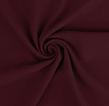 Decostoffen Bordeaux terlenka stof