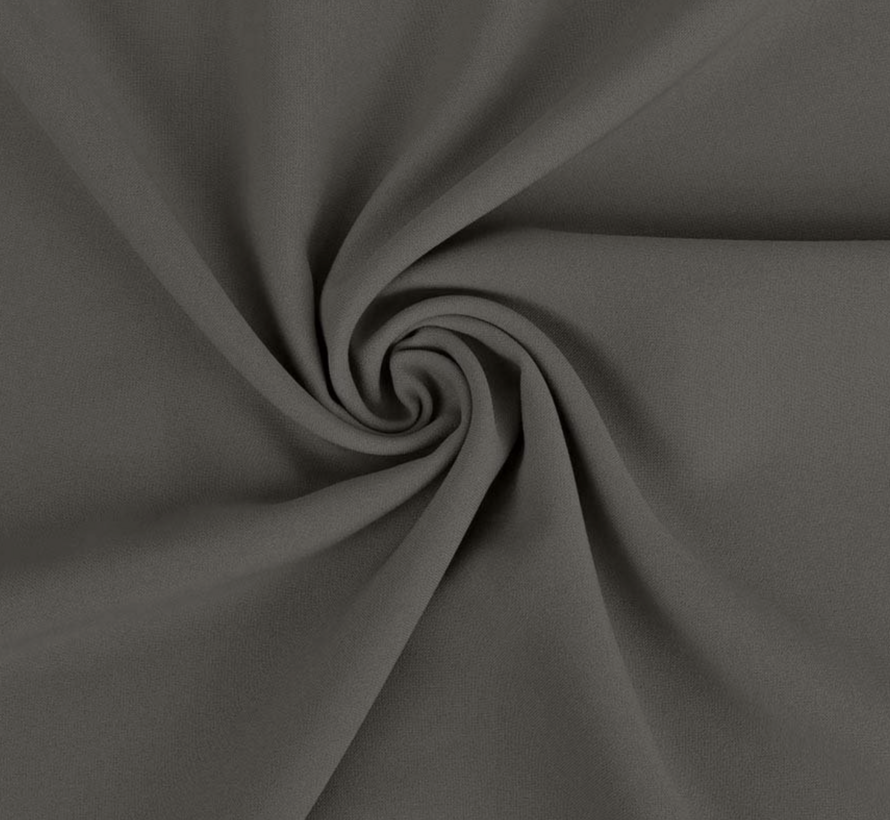 Antraciet terlenka stof – Donkere en chique stof voor kostuums en broeken