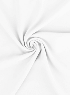 Decostoffen Witte terlenka stof