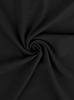 Decostoffen Zwarte terlenka stof