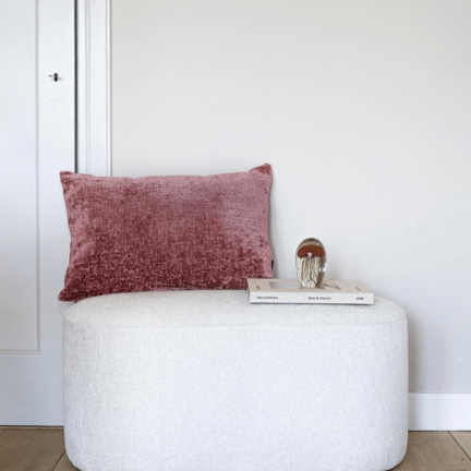 Poef bekleden met stof