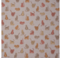 Kattenprint linnenlook stof