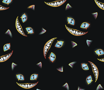 Decostoffen Katten ogen terlenka