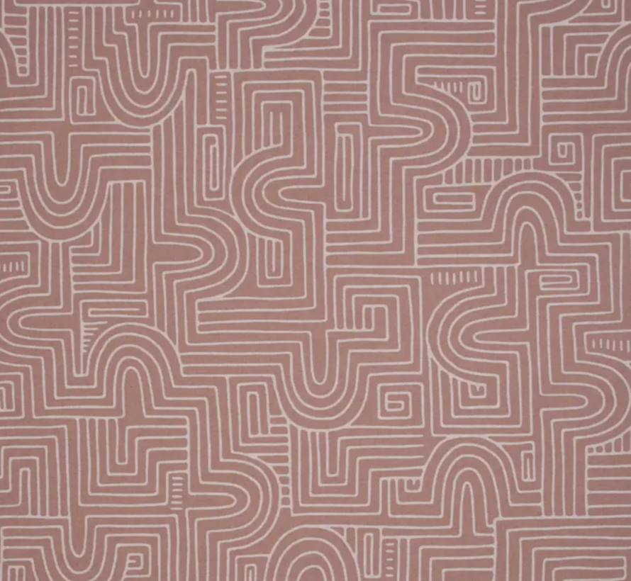 Scandinavische linnenlook stof