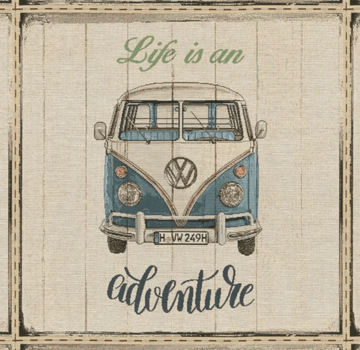 Decostoffen Volkswagen kussenpanel