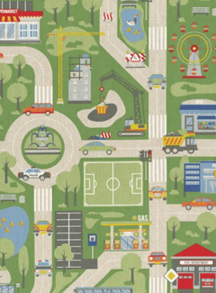 Decostoffen Autoweg linnenlook