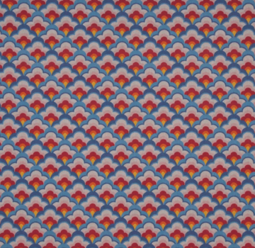 Decostoffen Grafische bloemenmotief digitale print