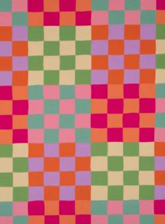 Decostoffen Multicolor blokken digitale print