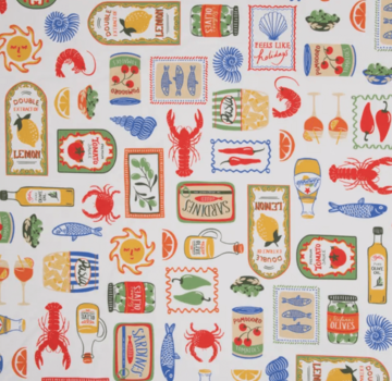 Decostoffen Mediterrane digitale print