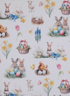 Decostoffen Pasen digitale print