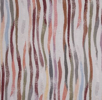 Decostoffen Golvende strepen gobelin