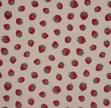 Decostoffen Aardbeien gobelin