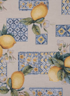Decostoffen Citroenen gobelin