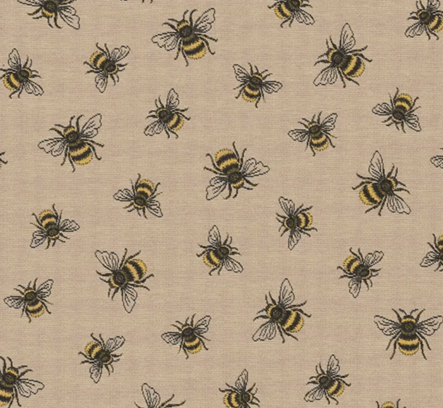 Bijen gobelin stof