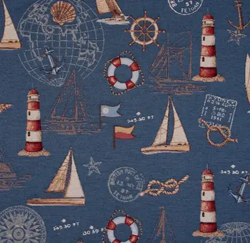 Decostoffen Vissen gobelin