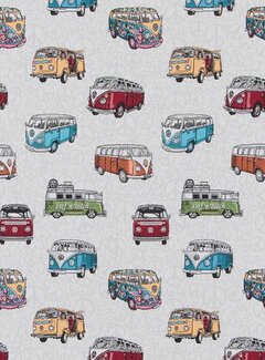 Decostoffen Volkswagen bus jacquard - Copy