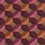 Grafisch retro meubelstof jacquard