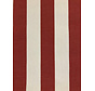 Rood/wit gestreepte outdoor stof