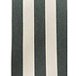 Donkergroen/wit gestreepte outdoor stof