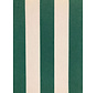 Groen/wit gestreepte outdoor stof