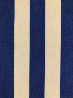 Decostoffen Blauw/wit gestreepte outdoor