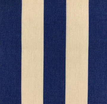 Decostoffen Blauw/wit gestreepte outdoor