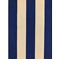 Blauw/wit gestreepte outdoor stof
