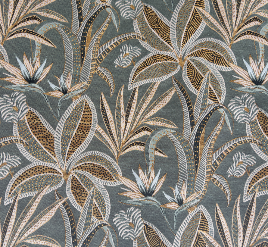 Groene bladeren jacquard
