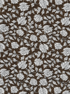 Decostoffen Bloemen curry jacquard