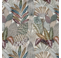 Bladeren ecru jacquard