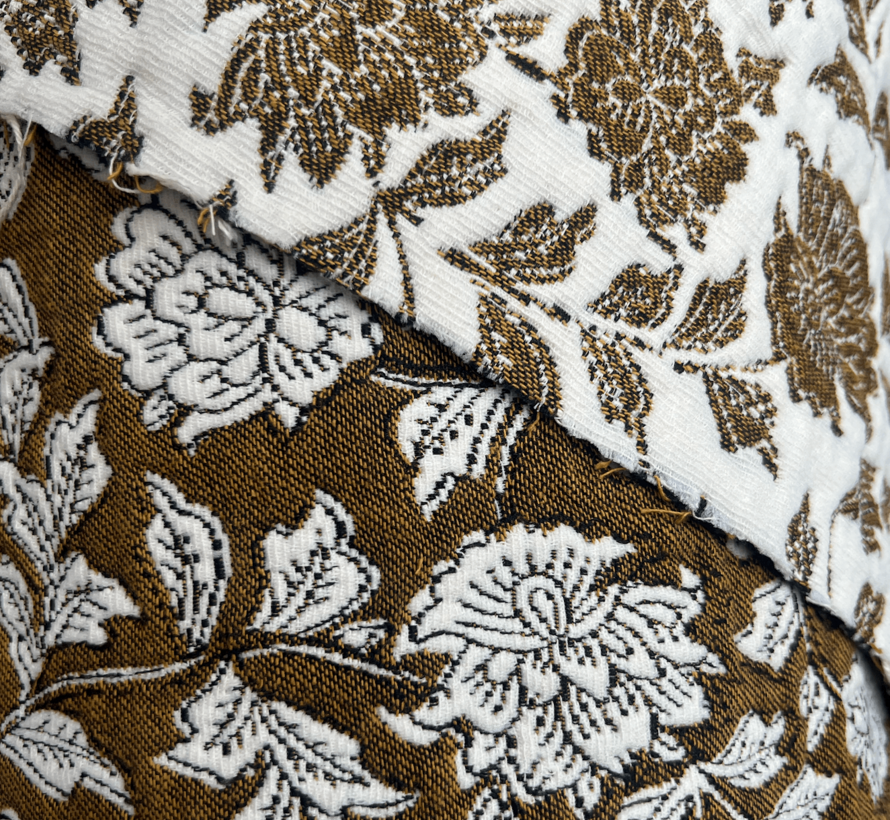 Bloemen curry jacquard