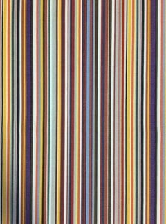 Decostoffen Multicolor geel gestreepte outdoor
