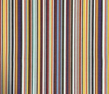 Decostoffen Multicolor geel gestreepte outdoor