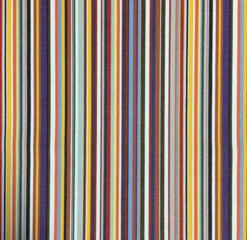 Decostoffen Multicolor geel gestreepte outdoor