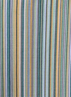 Decostoffen Multicolor groen gestreepte outdoor