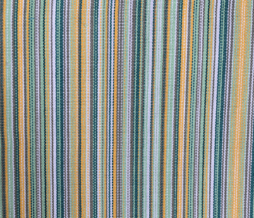 Decostoffen Multicolor groen gestreepte outdoor