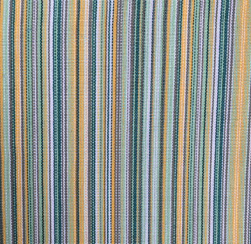 Decostoffen Multicolor groen gestreepte outdoor