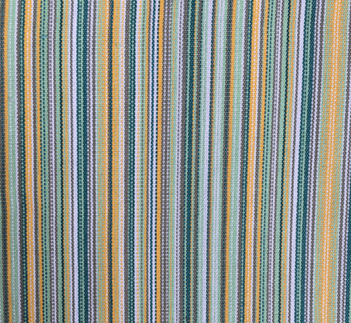 Decostoffen Multicolor groen gestreepte outdoor stof