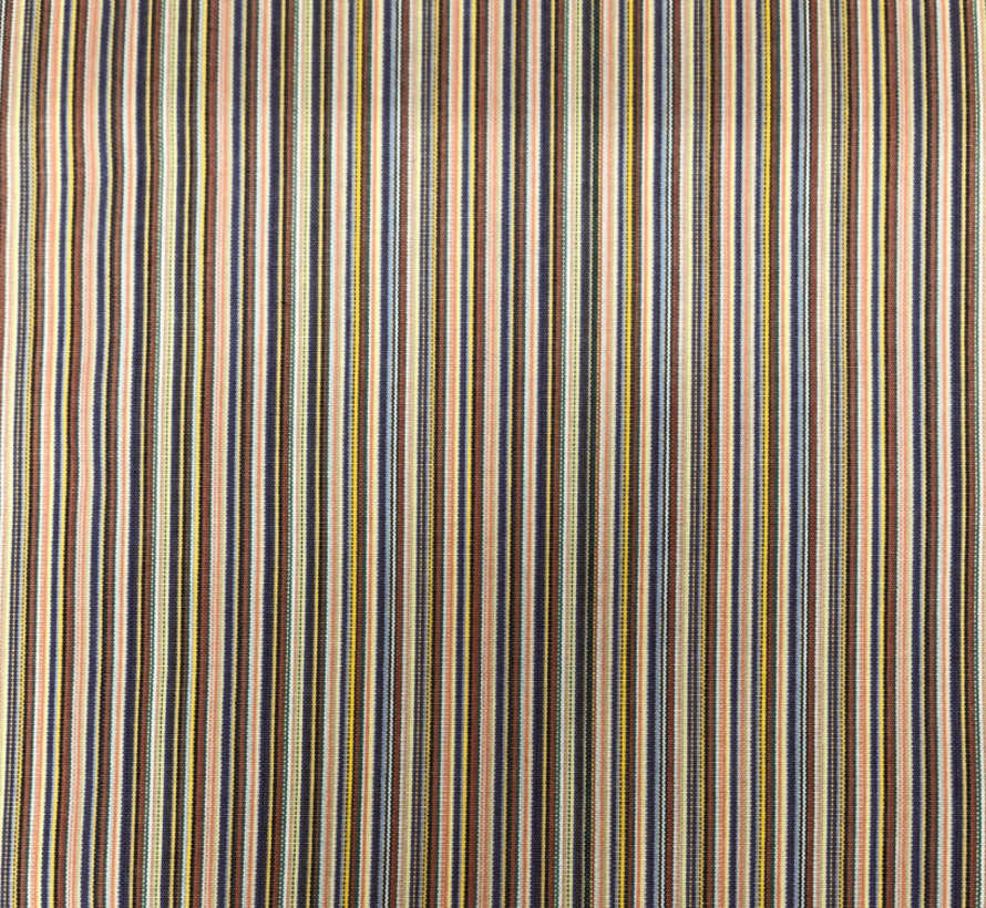 Multicolor gestreepte outdoor stof