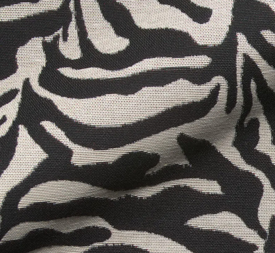 Zebra print gobelin stof